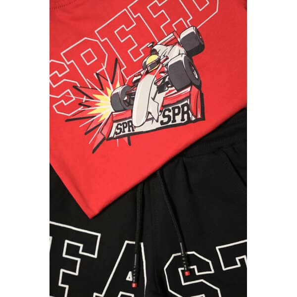 ΠΑΙΔΙΚΟ ΣΕΤ ΜΕ ΒΕΜΟΥΔΑ ΑΓΟΡΙ 2-5 ΕΤΩΝ ΚΟΚΚΙΝΟ SPRINT 231-1013 - Image 2