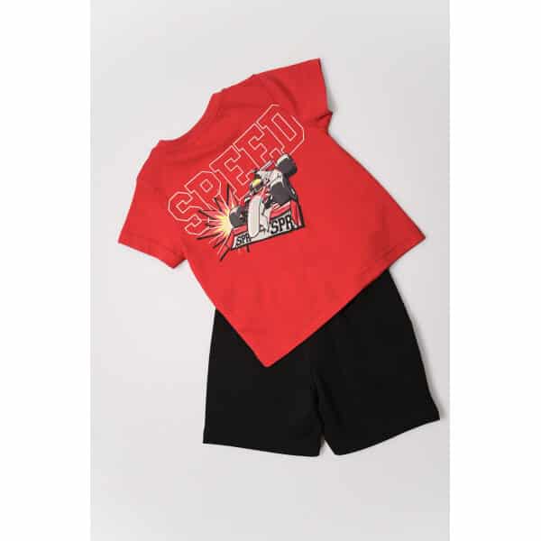ΠΑΙΔΙΚΟ ΣΕΤ ΜΕ ΒΕΜΟΥΔΑ ΑΓΟΡΙ 2-5 ΕΤΩΝ ΚΟΚΚΙΝΟ SPRINT 231-1013 - Image 3
