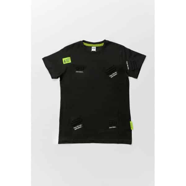 ΠΑΙΔΙΚΗ ΜΠΛΟΥΖΑ ΑΓΟΡΙ 6-16 ΕΤΩΝ ΜΑΥΡΟ SPRINT 231-3075 - Image 1