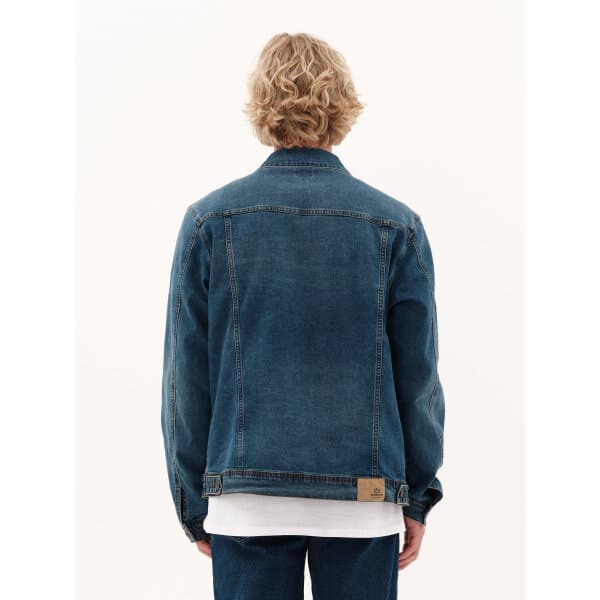 231.EM18.101-MIDDLE-BLUE_3 Ανδρικό Μπουφάν Τζιν EMERSON 231.EM18.101 Μπλέ - Image 3