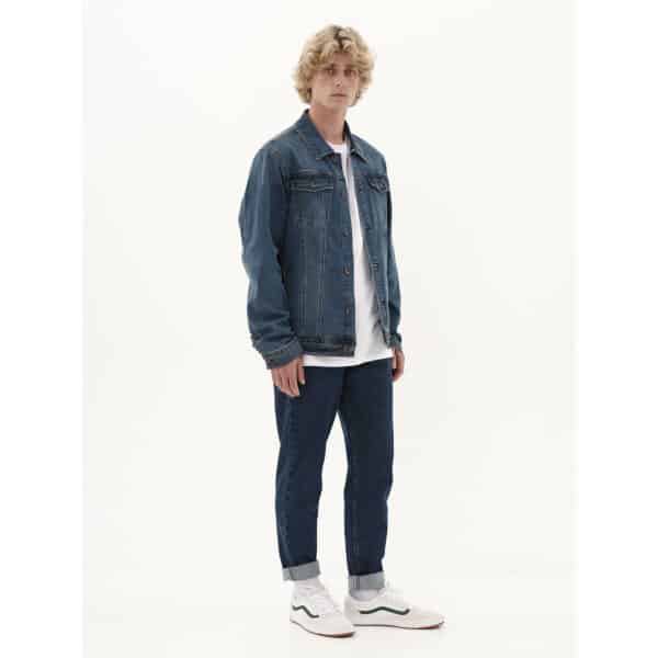 231.EM18.101-MIDDLE-BLUE_4 Ανδρικό Μπουφάν Τζιν EMERSON 231.EM18.101 Μπλέ - Image 4