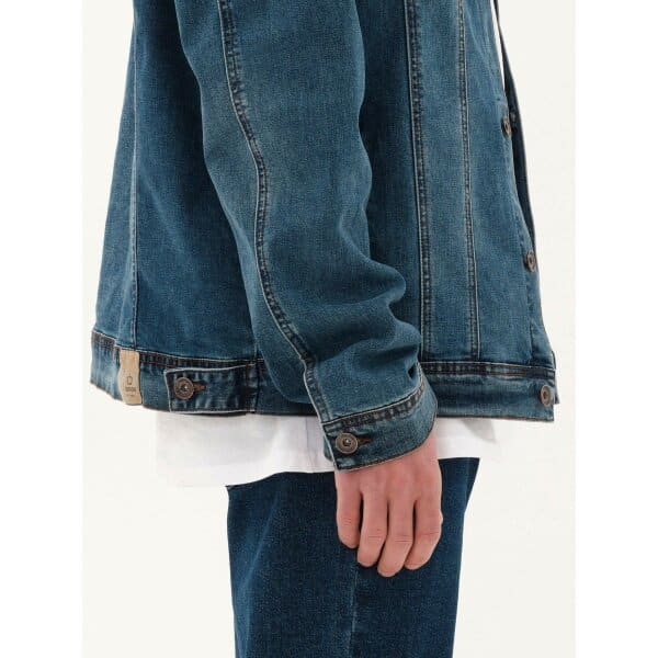 231.EM18.101-MIDDLE-BLUE_6 Ανδρικό Μπουφάν Τζιν EMERSON 231.EM18.101 Μπλέ - Image 6