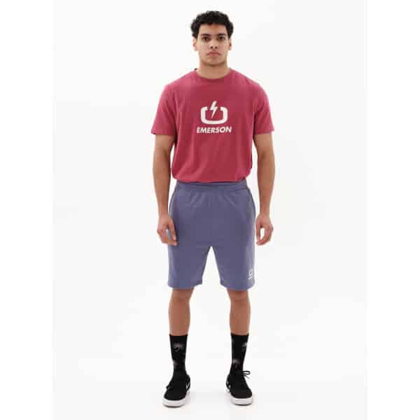 Ανδρική Βερμούδα Φούτερ EMERSON 231.EM26.33 Μπλέ - Image 4