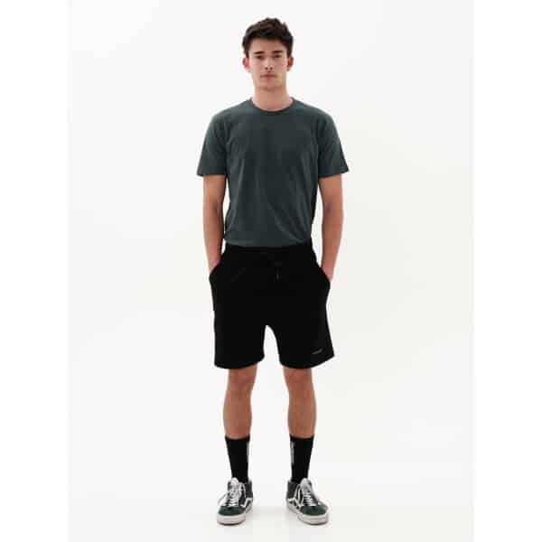 Ανδρική Βερμούδα Φούτερ EMERSON 231.EM26.39 Μαύρο - Image 4