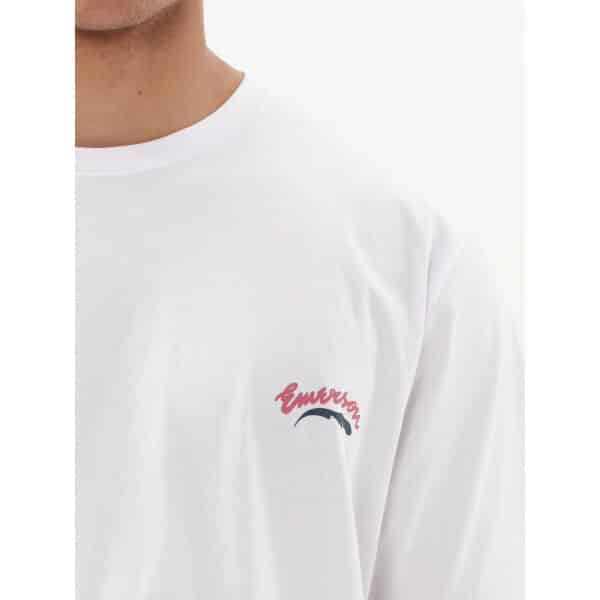 Ανδρική Μπλούζα EMERSON 231.EM33.17 Λευκό - Image 4