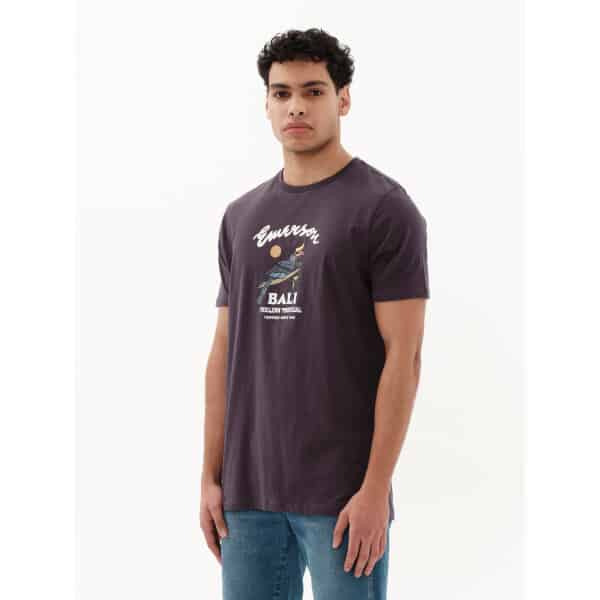 Ανδρική Μπλούζα EMERSON 231.EM33.29 Μαύρο - Image 2