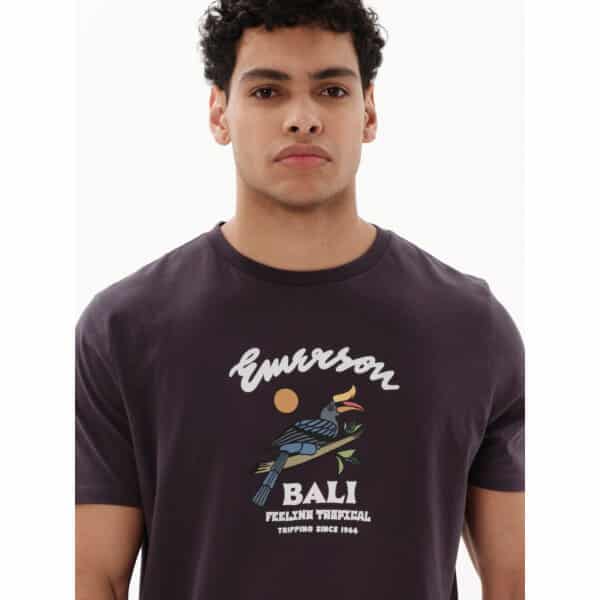 Ανδρική Μπλούζα EMERSON 231.EM33.29 Μαύρο - Image 4