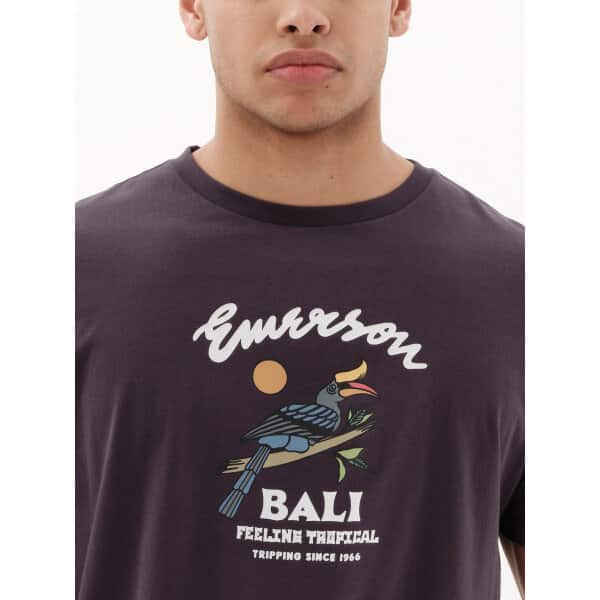 Ανδρική Μπλούζα EMERSON 231.EM33.29 Μαύρο - Image 5