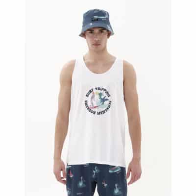 Ανδρική Μπλούζα Αμάνικη EMERSON 231.EM37.93 Λευκό