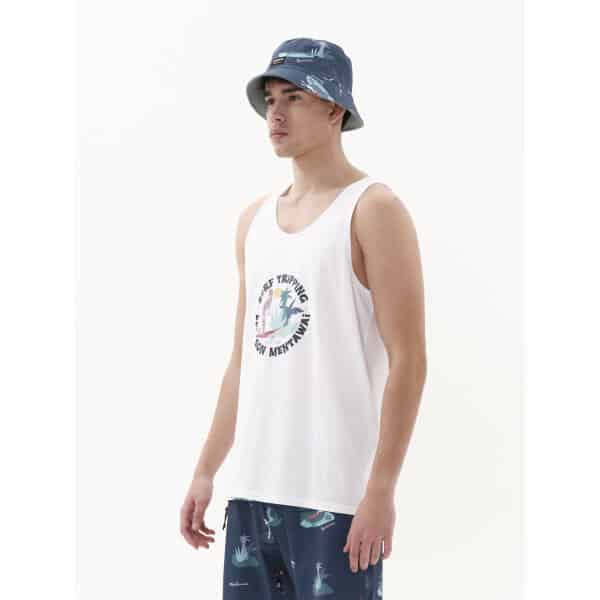 Ανδρική Μπλούζα Αμάνικη EMERSON 231.EM37.93 Λευκό - Image 2