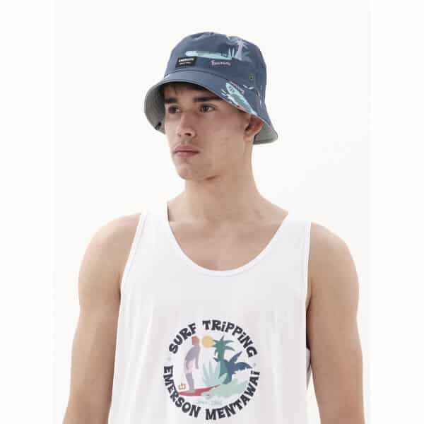 Ανδρική Μπλούζα Αμάνικη EMERSON 231.EM37.93 Λευκό - Image 5