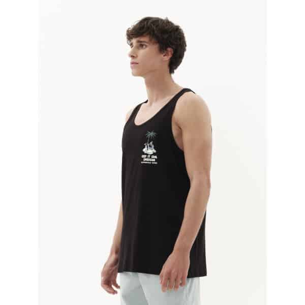 Ανδρική Μπλούζα Αμάνικη EMERSON 231.EM37.97 Μαύρο - Image 2