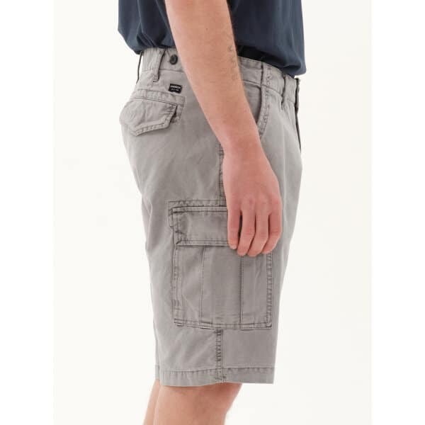 231.EM47.295-GREY_5 Ανδρική Βερμούδα CARGO EMERSON 231.ΕΜ47.295 Γκρί - Image 5