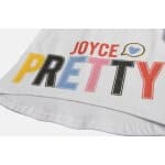 ΠΑΙΔΙΚΟ ΣΕΤ SHORTS JOYCE PRETTY ΛΕΥΚΟ 2311137 - Image 4