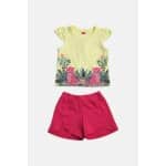 ΠΑΙΔΙΚΟ ΣΕΤ SHORTS JOYCE TIGERS ΚΙΤΡΙΝΟ 2311139