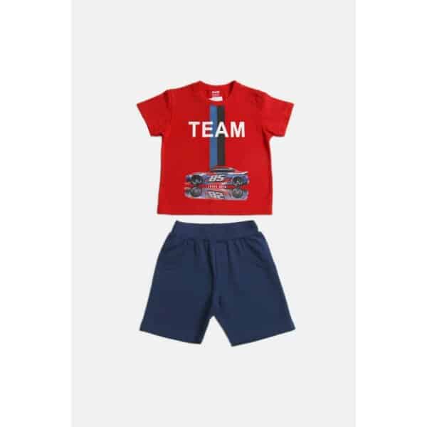 2312128_01 - Αντιγραφή ΠΑΙΔΙΚΟ ΣΕΤ ΓΙΑ ΑΓΟΡΙ ΚΟΚΚΙΝΟ RACE CAR JOYCE 2312128 - Image 1
