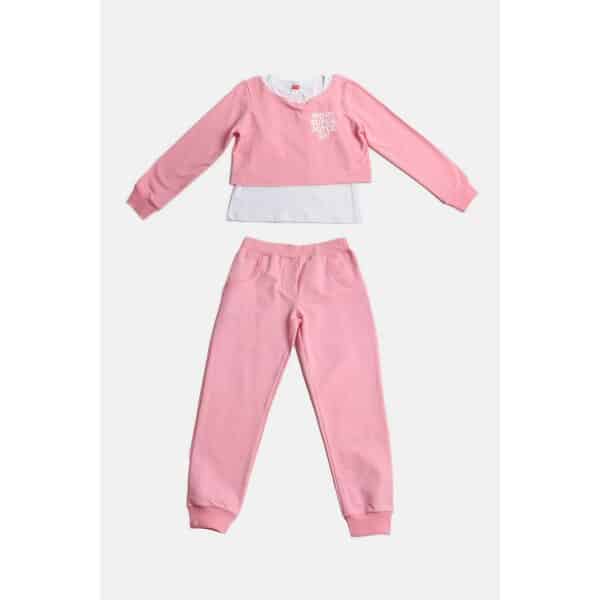 ΠΑΙΔΙΚΗ ΦΟΡΜΑ ΕΠΟΧΙΑΚΗ ΓΙΑ ΚΟΡΙΤΣΙ ΡΟΖ WOW! JOYCE  2313003 - Image 1