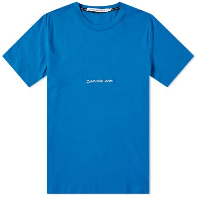 Ανδρική Μπλούζα CALVIN KLEIN J30J322848 Μπλέ