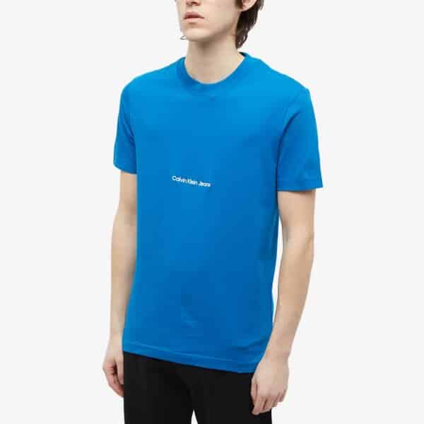 Ανδρική Μπλούζα CALVIN KLEIN J30J322848 Μπλέ - Image 2