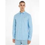Ανδρικό Πουκάμισο TOMMY JEANS ESSENTIAL CHECK DM0DM15934 Μπλέ Λευκό