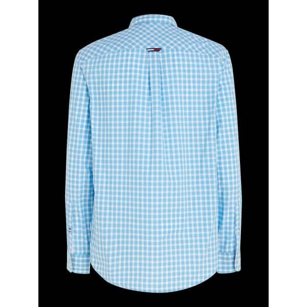 Ανδρικό Πουκάμισο TOMMY JEANS ESSENTIAL CHECK DM0DM15934 Μπλέ Λευκό - Image 5