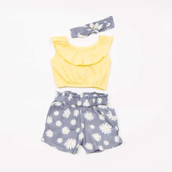 ΣΕΤ ΣΟΡΤΣ ΜΕ ΚΟΡΔΕΛΑ ΚΙΤΡΙΝΟ TRAX 43019 - Image 1