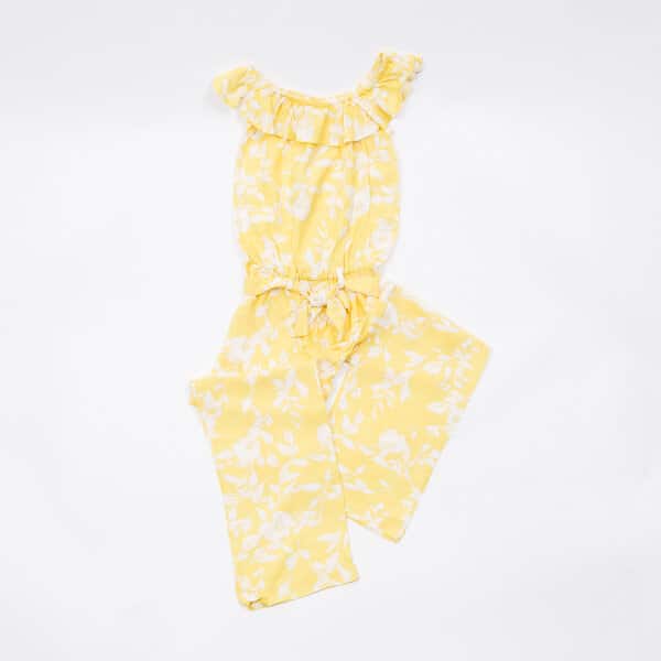 ΟΛΟΣΩΜΗ ΦΟΡΜΑ FLORAL ΚΙΤΡΙΝΟ TRAX 43138 - Image 1