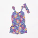 ΟΛΟΣΩΜΗ ΦΟΡΜΑ FLORAL ΜΕ ΚΟΡΔΕΛΑ ΚΟΡΙΤΣΙ 1-6 ετών TRAX 43233