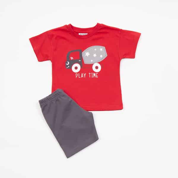 ΠΑΙΔΙΚΟ ΣΕΤ ΓΙΑ ΑΓΟΡΙ  ΚΟΚΚΙΝΟ TRAX 43407 - Image 1