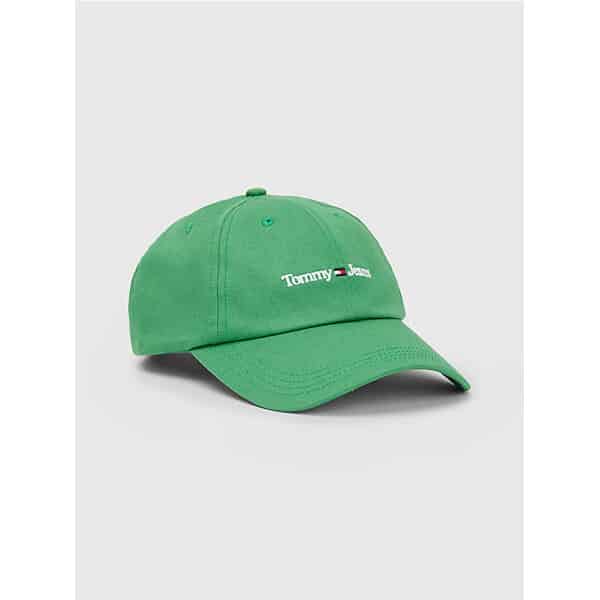 638110383602452787 Ανδρικό Καπέλο TOMMY JEANS SPORT  AM0AM09575 Πράσινο - Image 2