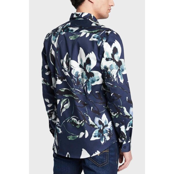 Ανδρικό Πουκάμισο GUESS M3GH24W7N50 Μπλέ - Image 2