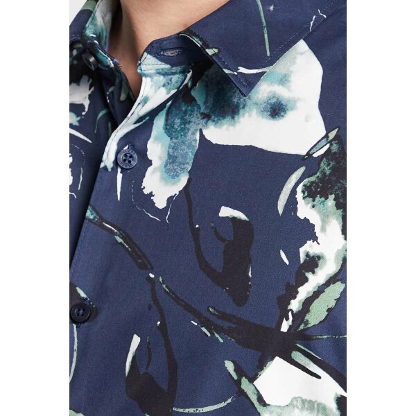 Ανδρικό Πουκάμισο GUESS M3GH24W7N50 Μπλέ - Image 3