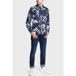 Ανδρικό Πουκάμισο GUESS M3GH24W7N50 Μπλέ - Image 4
