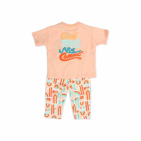 8317b ΣΕΤ ΜΕ ΚΟΛΑΝ ΠΟΡΤΟΚΑΛΙ ΚΟΡΙΤΣΙ NEW COLLEGE 34-8317 - Image 1