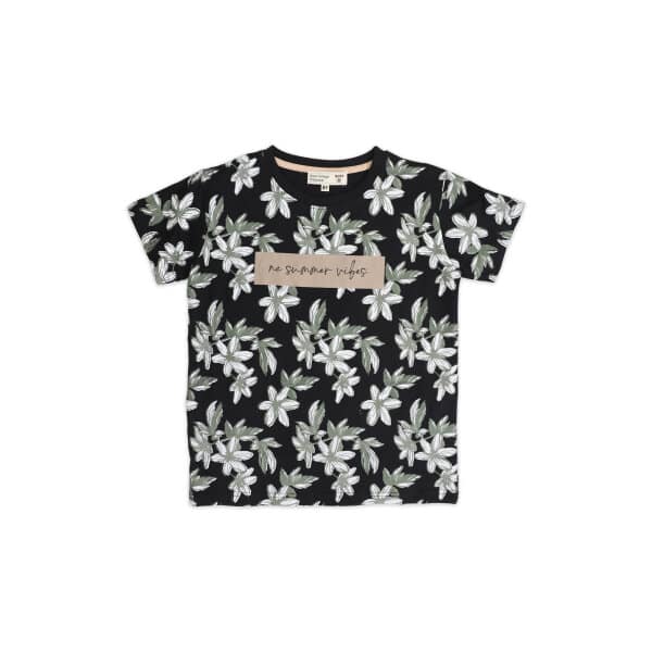 ΜΠΛΟΥΖΑ ΚΟΝΤΟΜΑΝΙΚΗ ΜΑΥΡΗ ΜΕ ΛΟΥΛΟΥΔΙΑ  ΑΓΟΡΙ NEW COLLEGE 34-9013 - Image 1