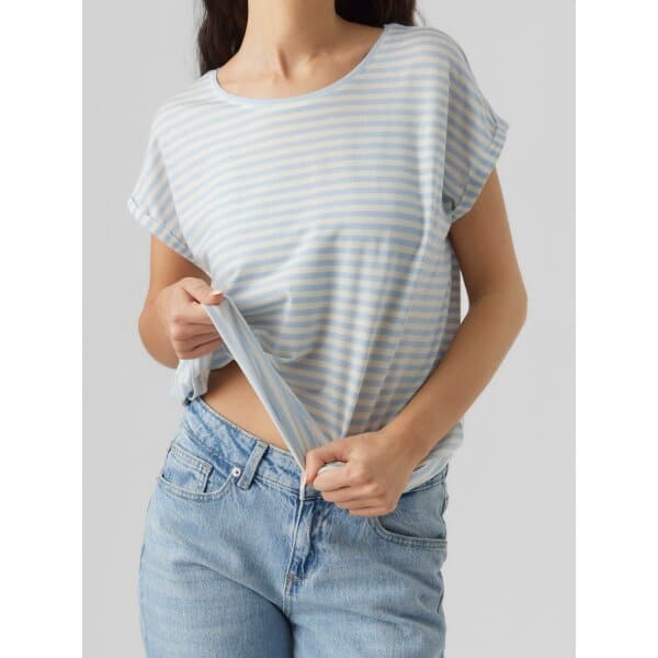 AWARE_Autumnwinter_4186073_10284469_5 ΓΥΝΑΙΚΕΙΑ ΜΠΛΟΥΖΑ ΡΙΓΕ ΓΑΛΑΖΙΟ VERO MODA 10284469 - Image 5