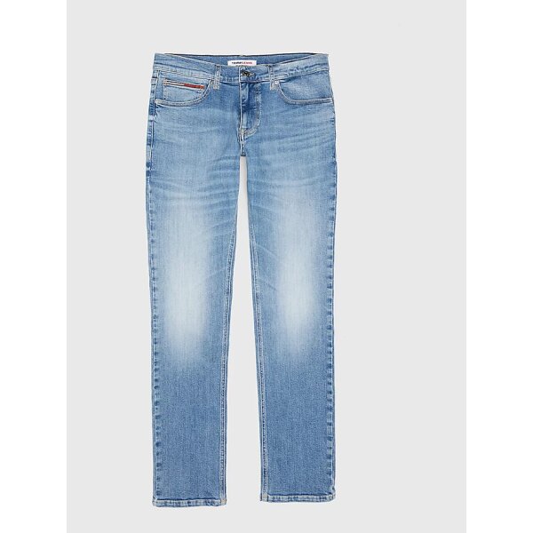 DM0DM16045_1AB_alternate4 Ανδρικό Παντελόνι Τζιν TOMMY JEANS SCANTON SLIM DM0DM16045 Μπλέ - Image 1