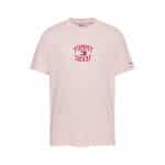 Ανδρική Μπλούζα TOMMY JEANS ARCHED LOGO DM0DM16227 ΡΟΖ - Image 2