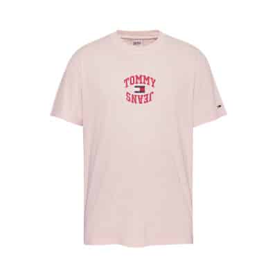 Ανδρική Μπλούζα TOMMY JEANS ARCHED LOGO DM0DM16227 ΡΟΖ