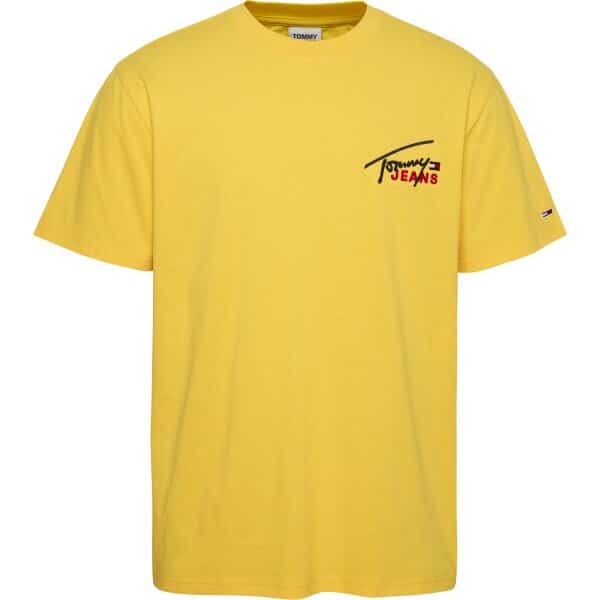 Ανδρική Μπλούζα TOMMY JEANS GRAPHIC SIGNATURE DM0DM16236 Κίτρινο - Image 1