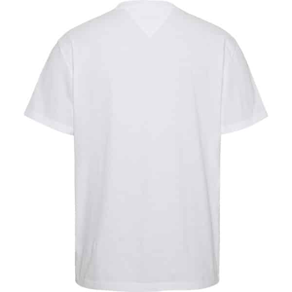 Ανδρική Μπλούζα TOMMY JEANS LINEAR  DM0DM16313 Λευκό - Image 2