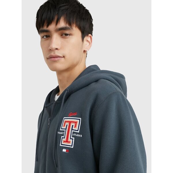 Ανδρική Ζακέτα TOMMY JEANS REG MODERN ZIPTHRU DM0DM16361 Μπλέ - Image 3