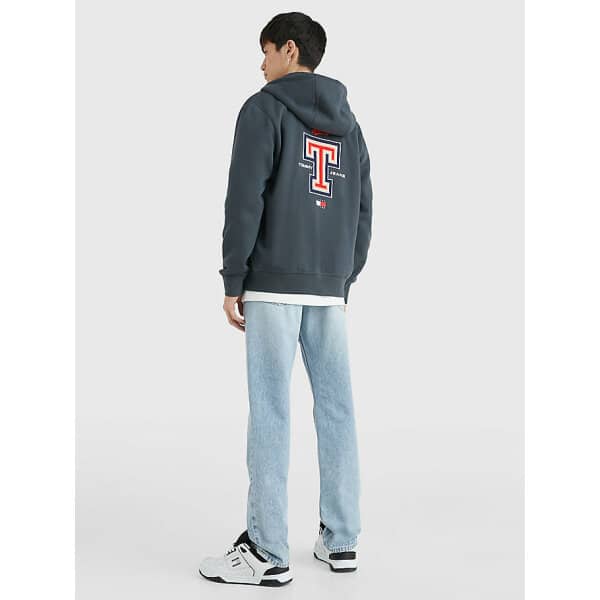 Ανδρική Ζακέτα TOMMY JEANS REG MODERN ZIPTHRU DM0DM16361 Μπλέ - Image 4