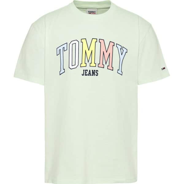 Ανδρική Μπλούζα TOMMY JEANS COLLEGE POP DM0DM16401 Πράσινο - Image 1