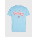 Ανδρική Μπλούζα TOMMY JEANS COLLEGE POP DM0DM16403 Γαλάζιο