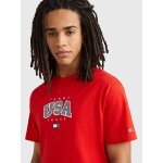 Ανδρική Μπλούζα TOMMY JEANS MODERN DM0DM16406 Κόκκινο - Image 3