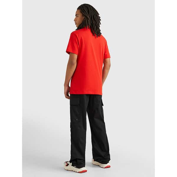 DM0DM16406_XNL_alternate3 Ανδρική Μπλούζα TOMMY JEANS MODERN DM0DM16406 Κόκκινο - Image 4