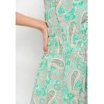 Γυναικεία Loose fit εμπριμέ παντελόνα FBL007-113-02 - Image 6