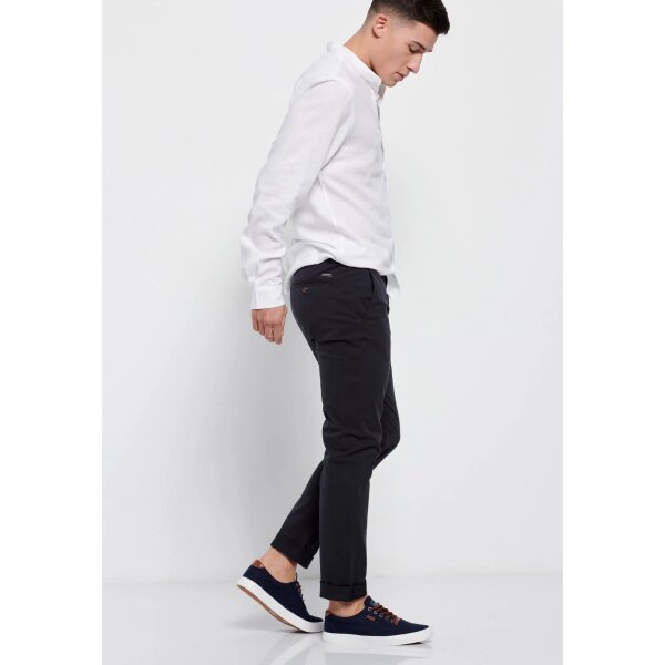 Ανδρικό Παντελόνι Chino FUNKY BUDDHA FBM007-001-02 Μπλέ - Image 4