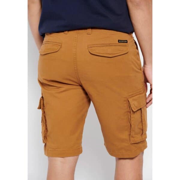 Ανδρική Βερμούδα CARGO FUNKY BUDDHA FBM007-002-03 Καφέ - Image 4